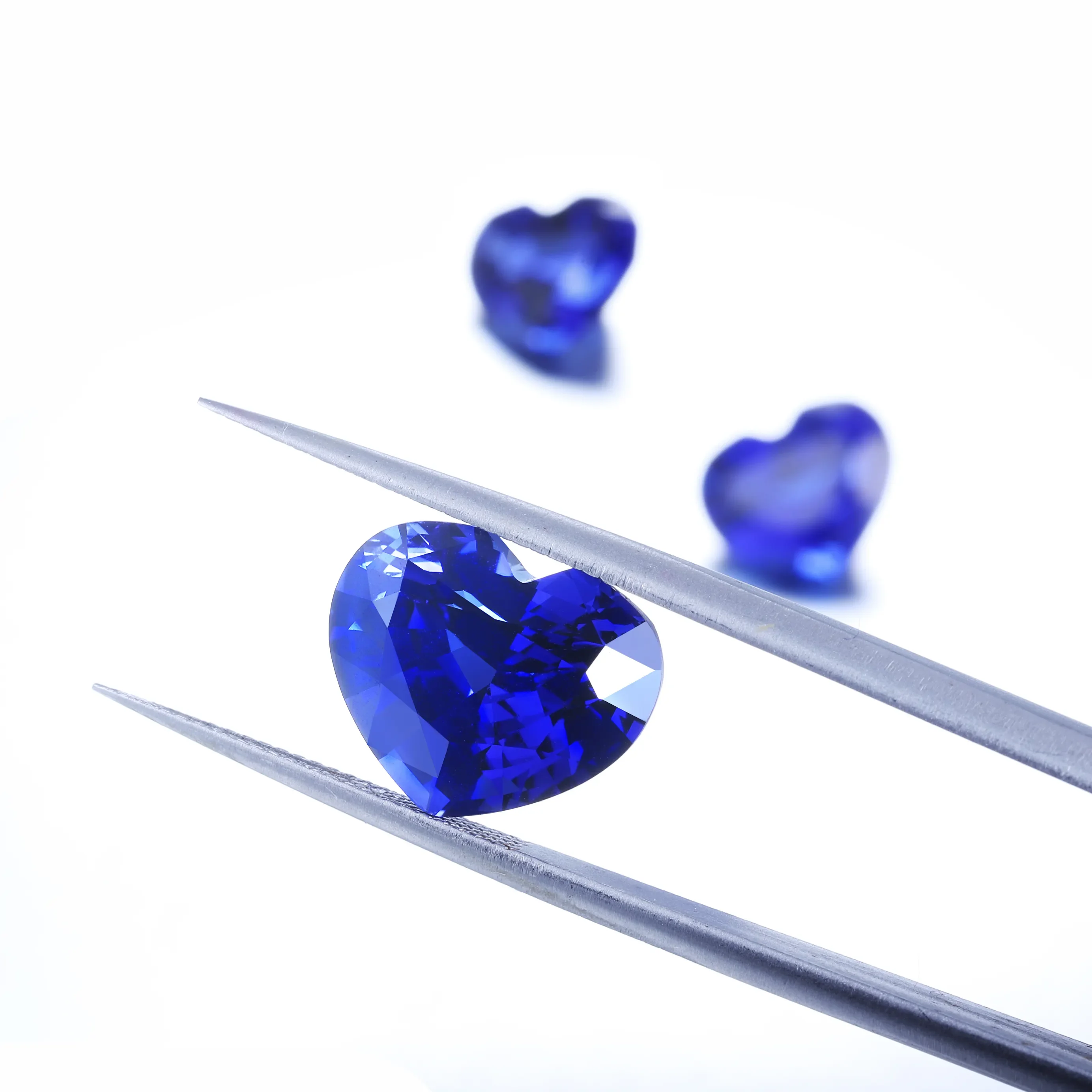 lab grown sri lanka 1ct to 5 carat royal blue sapphire stones per carat price Loose Gemstone stone free fire diamond top up