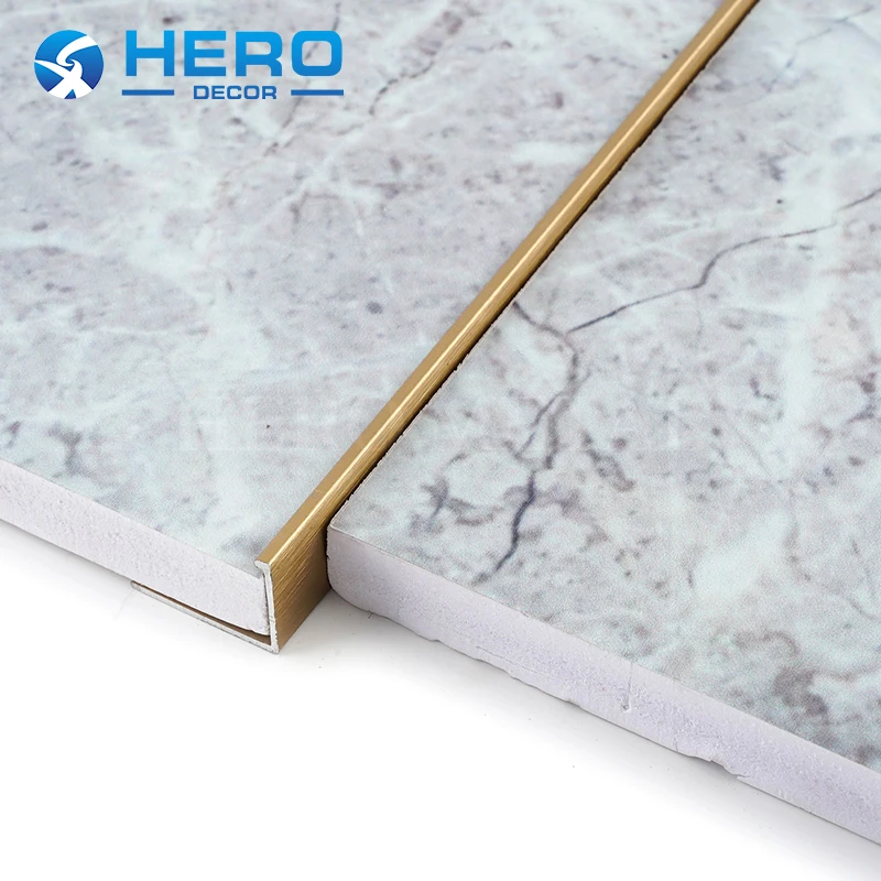 Tile Trims Factory Customized Metal Decorative L Shape Corner Aluminum Tile Edge Trim