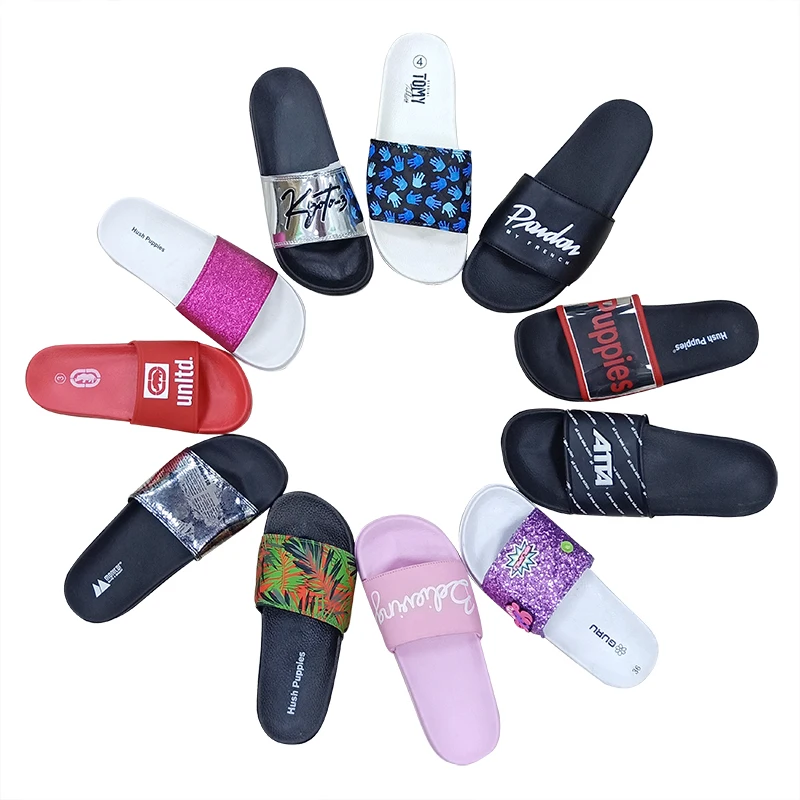 
China slippers Manufacture Wholeale Men Slides Custom unisex slide sandals footwear 