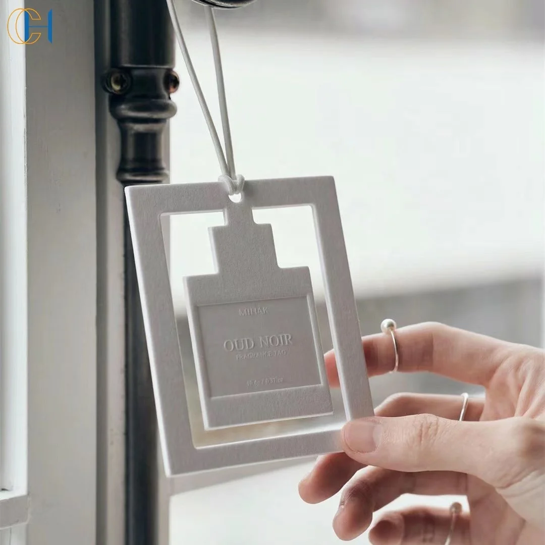 C&H Custom Design Room Closet Car Anti Odor Cheap Price Hanging Essential Oil Hanging Paper Air Freshener