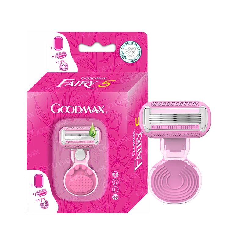 New Four Blades Women Razor Body Hair Removal Portable Shaving Razor