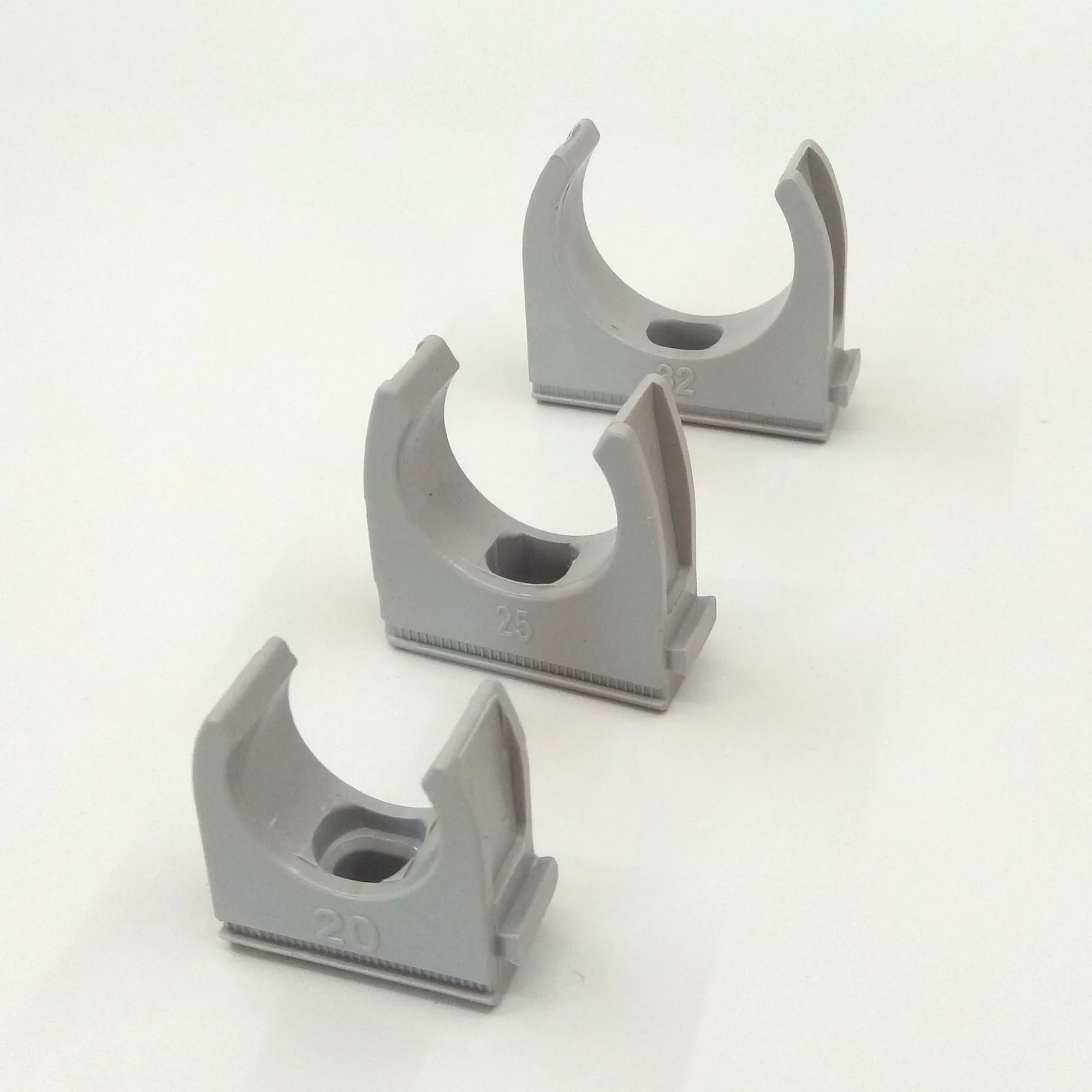 
Plastic Upvc PVC Pipe and Fittings Electrical Conduit Saddles 