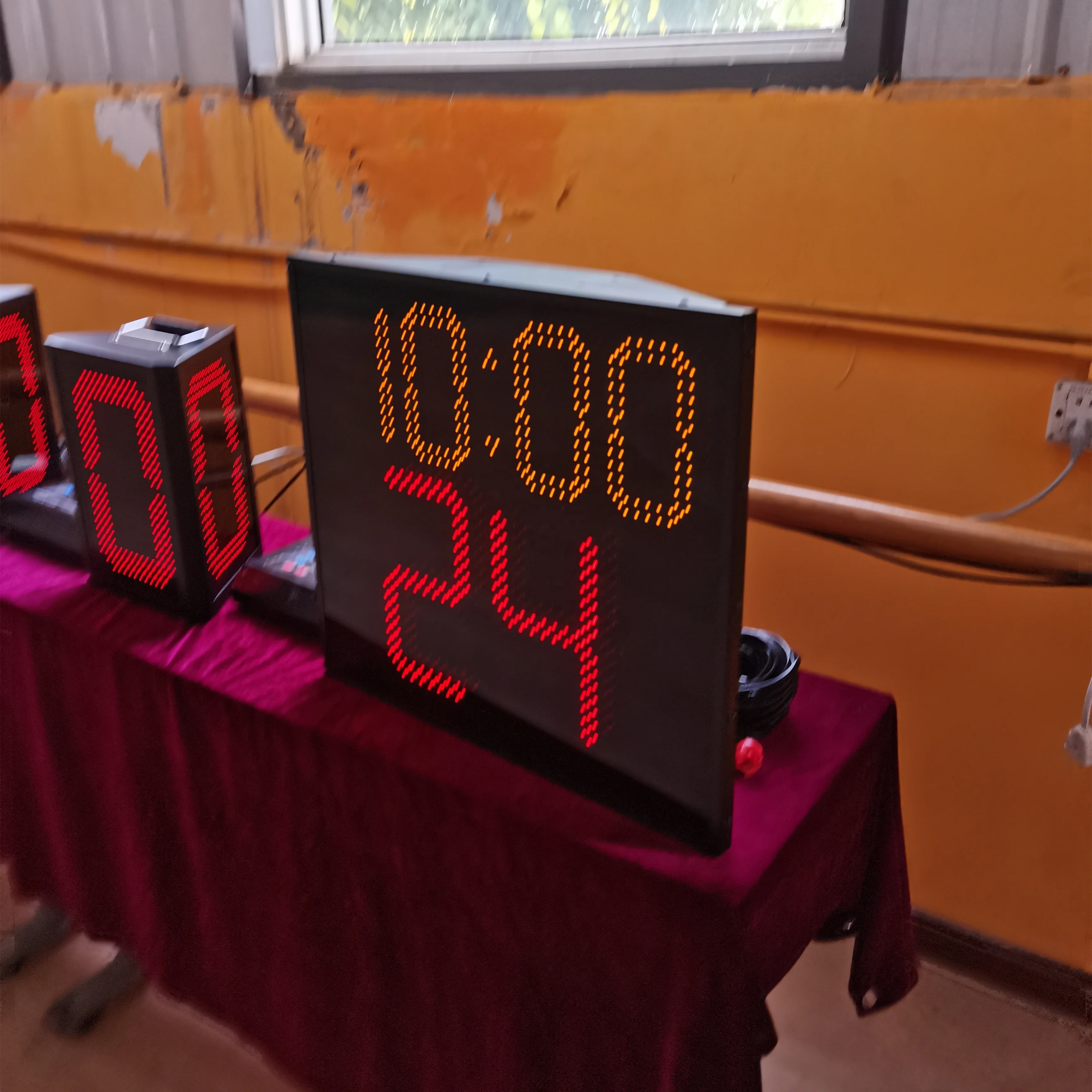 2023 светодиодное перезаряжаемое табло для баскетбола цифровое электронное 24-секундный таймер