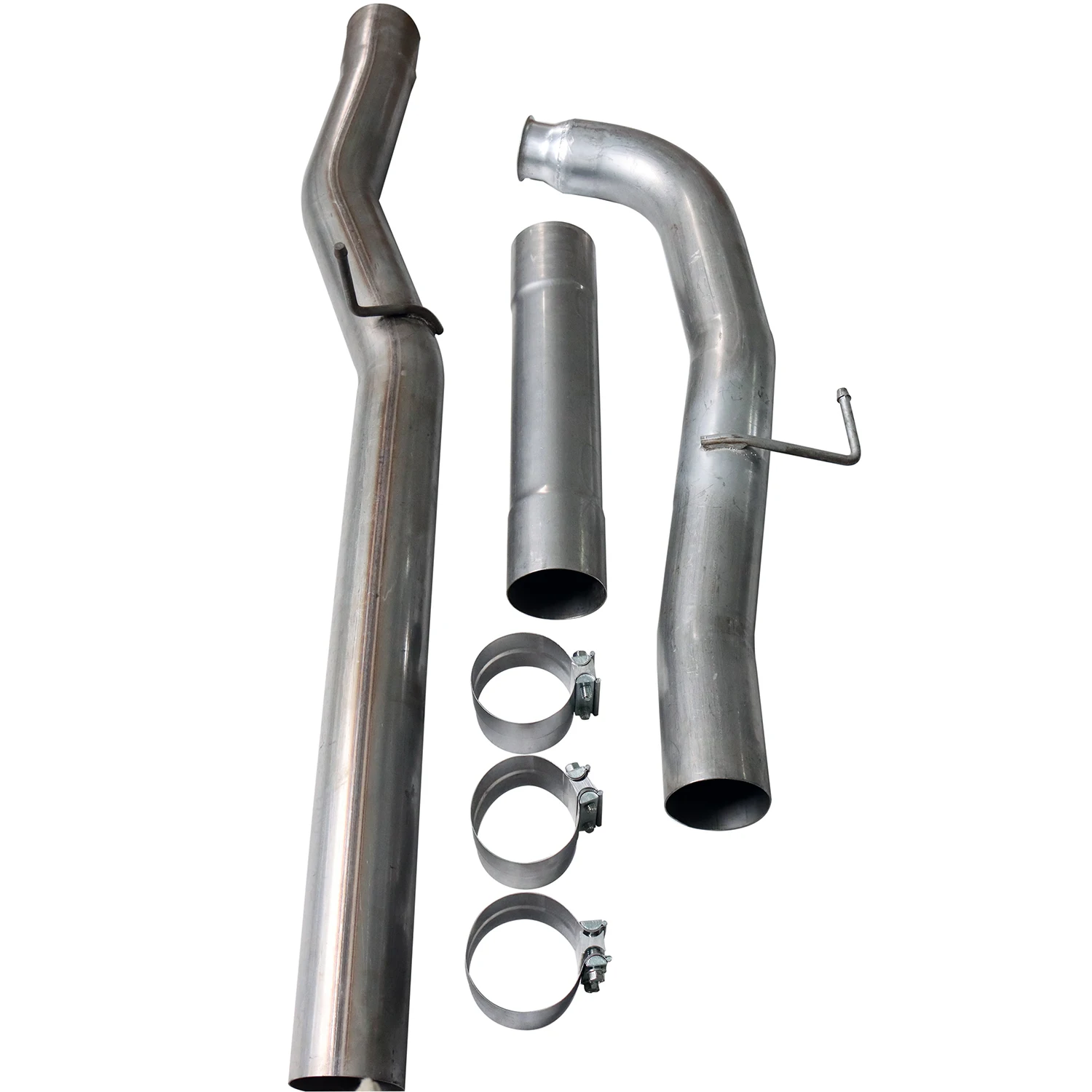 4 inch Cat & DPF Delete Exhaust Pips for 2011-15 6.6L Duramax 2500 3500 LML