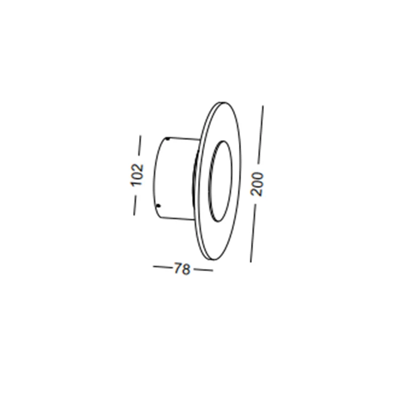 Home Decorative Lamps Hidden Camera Indoor Half Moon Led White Gu10 Socket Fixture Lamp Wall Light