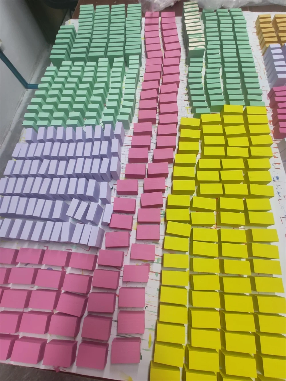 Hot Selling Modern Artwork 3D Carved Geometry Acrylic Paint Wall Art Multiple Layer Hand Painting Relief Thick Mural