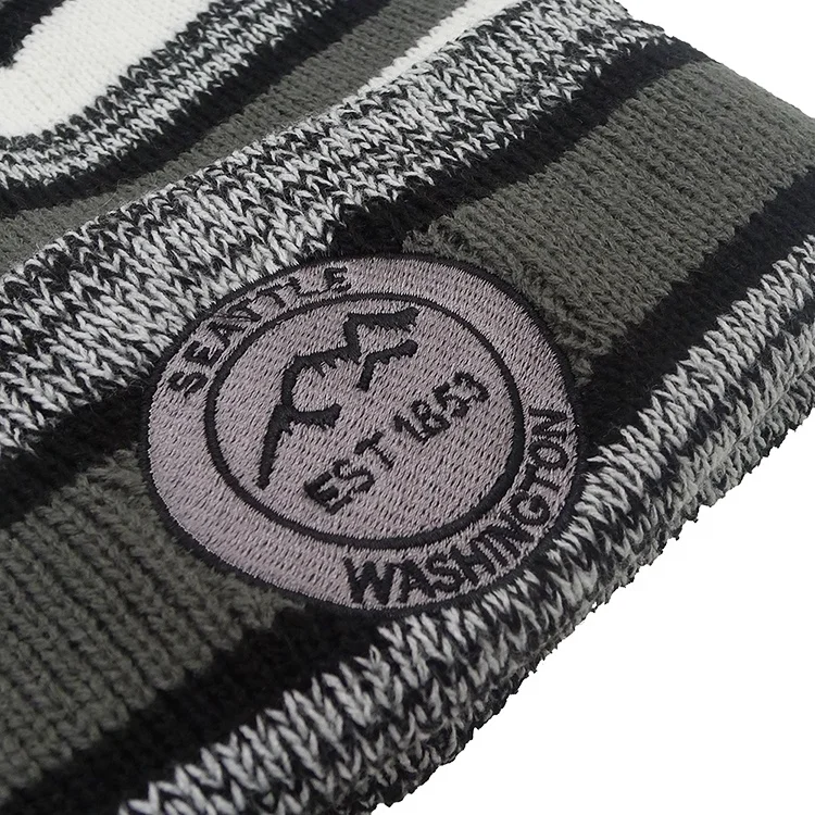 Kids beanie hat for boys girls pom knit hats beanies custom logo winter warm classic toque soft cuffed skull children cap