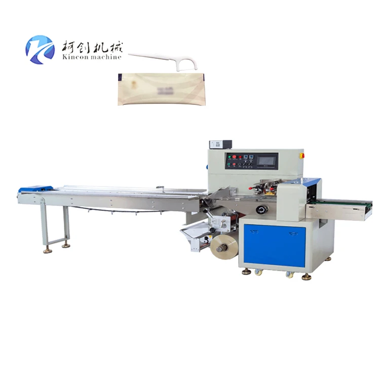 high speed full automatic disposable dental floss pick packing machine