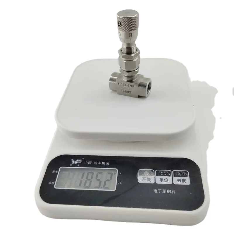 
stainless steel female straight type metering needle valve 