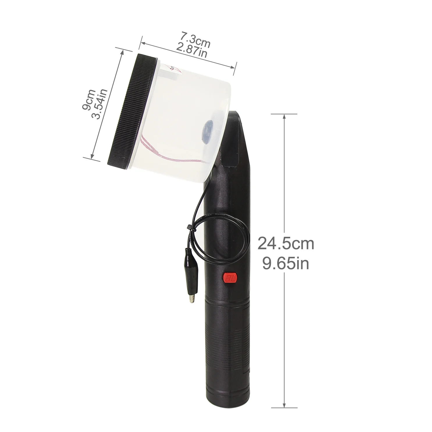 GJ07x 2 Sieves 120g 5mm Grass Powder Portable Static Grass Flocking Applicator Machine