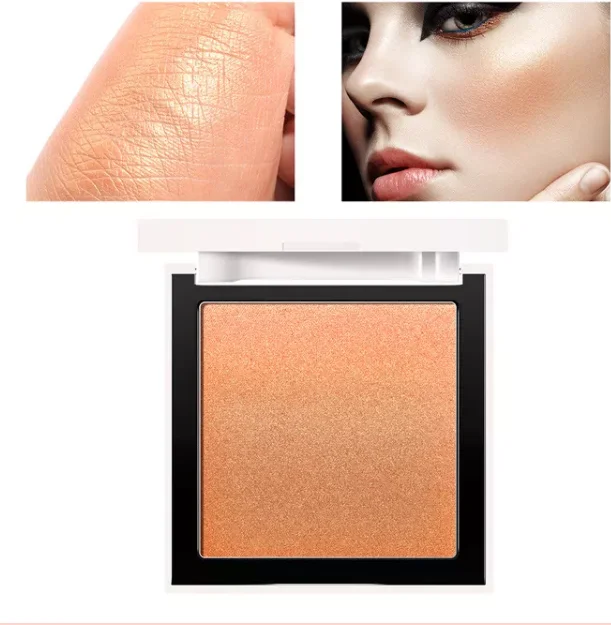 Private Label Blusher And Highlighter Palette Talc Free Matte Loose Powder Shimmer Blush