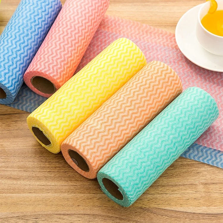 Hot wholesale Towels OEM Disposable Cleaning Cloth Household Kitchen Multi-Purpose Cloth Wipes Reusable Cleaning Wipe