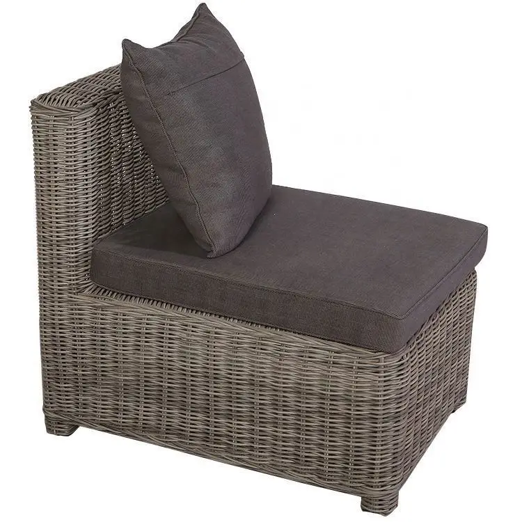 Yinzhou Living L Shape Rattan Patio Furniture Outdoor Furniture Garden Rattan Sofa Set