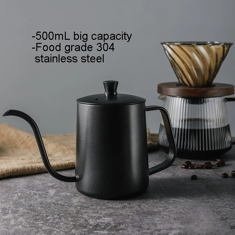 High-class wholesales coffee set handheld manual grinder Pour Over Coffee Maker filter kettle