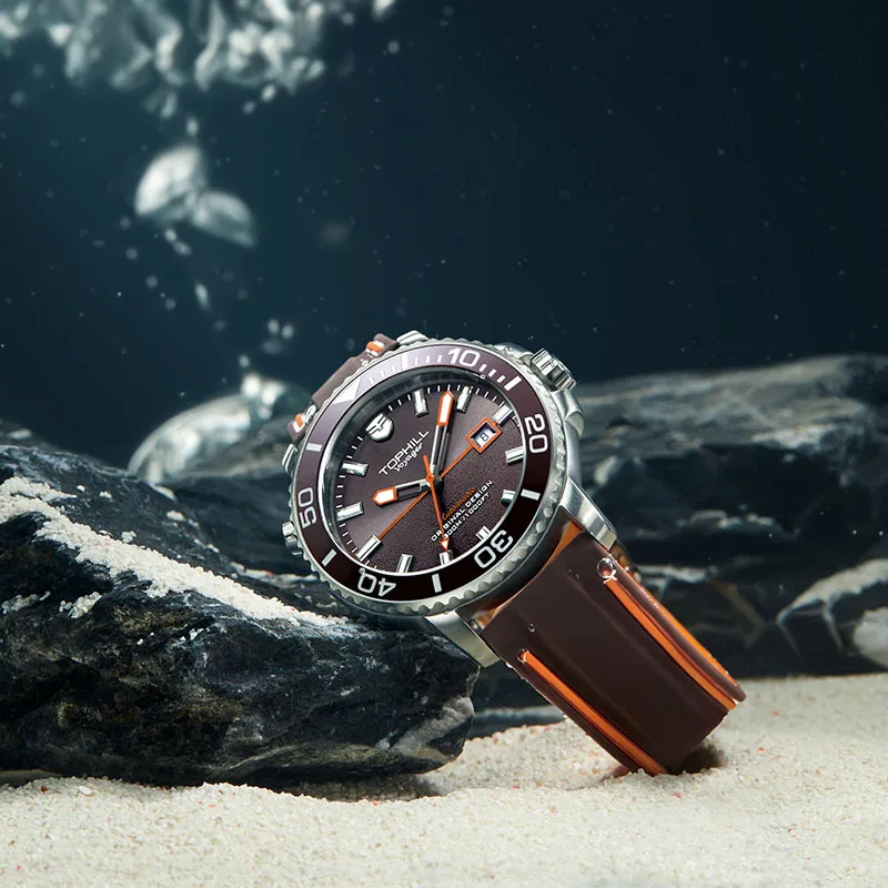 
Tophill Classic waterproof Customized luxury men business mechanical watches men wrist wristwatches 