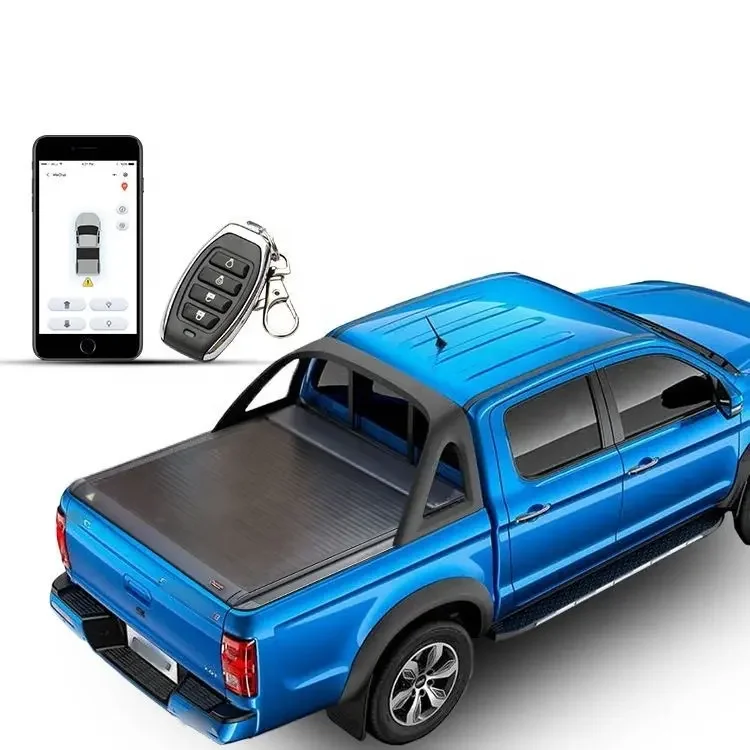 4x4 Offroad Accessories Car Roller Lid Up Pick Up Truck Bed Retractable Aluminium Alloy Roll Up Tonneau Cover for  NISSAN TITAN