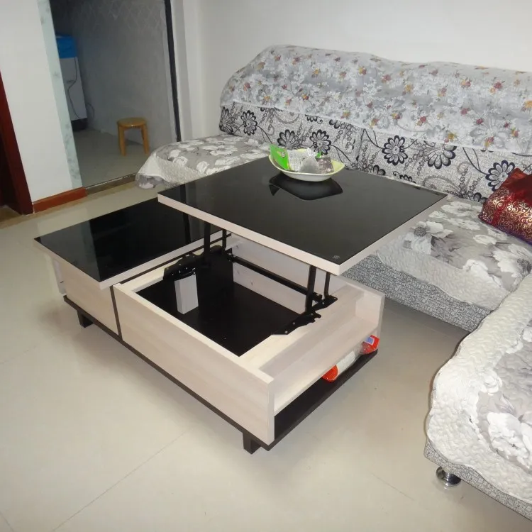 Фурнитура для мебели шарнир с регулировкой 3 шестерни складная подъемная рама многофункциональный механизм журнального столика железной пружиной