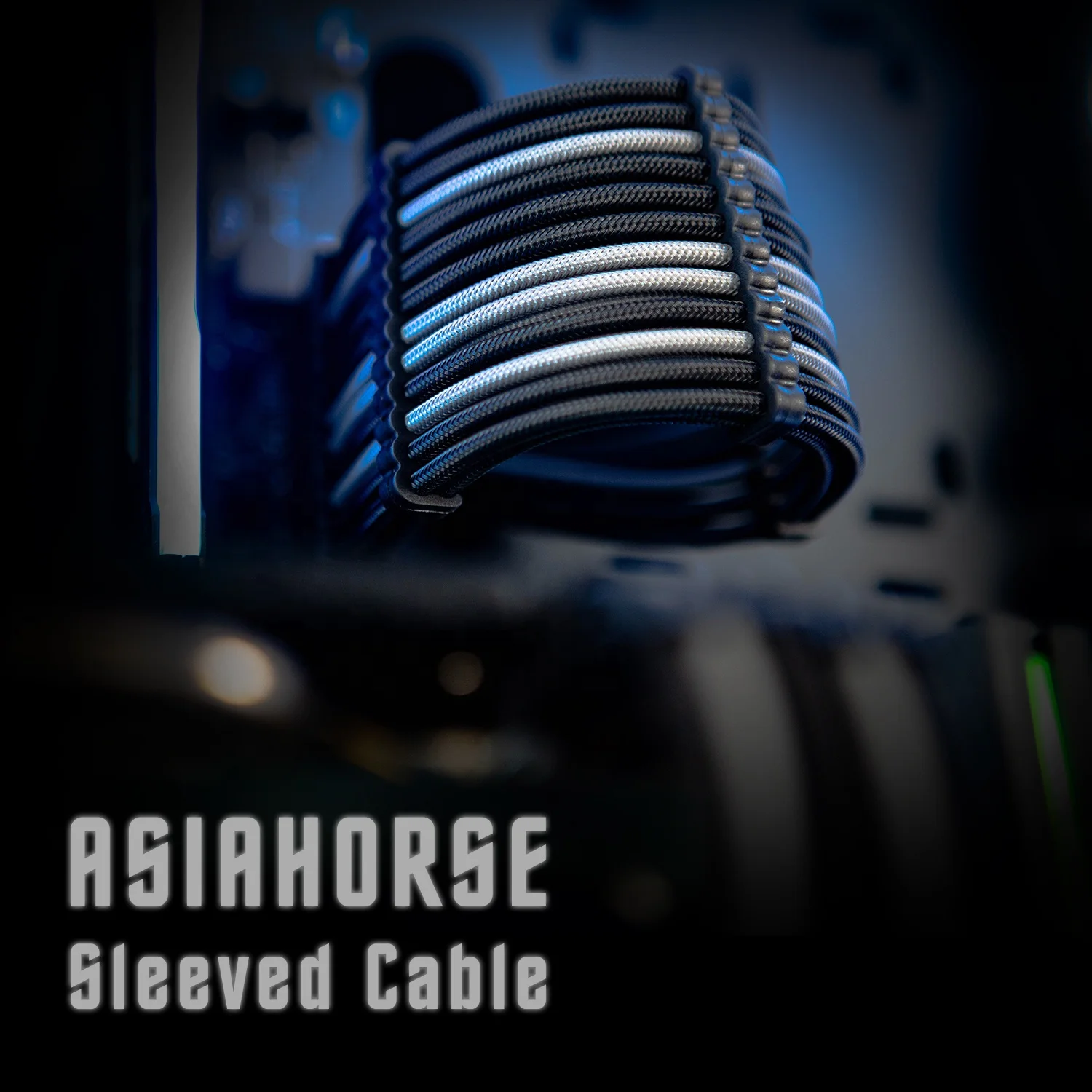Asiahorse настройки мод рукав Удлинитель силовой кабель питания комплект 18AWG блок ATX/EPS/8-pin PCI-E/6-pin