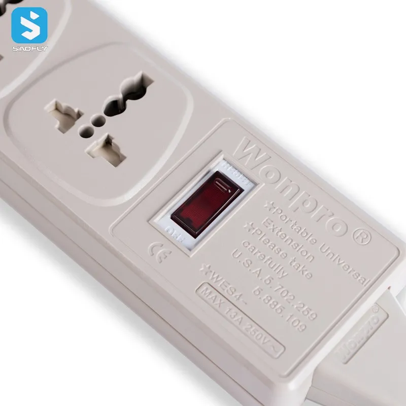 
1.5U Power Distribution Unit PDU power socket with plug customize separate fuse PDU power strip 