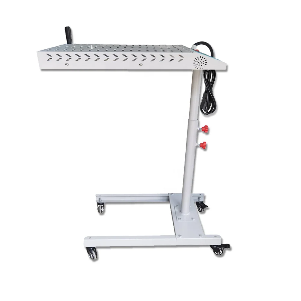 1600W 4 IR Lamps 16Inch X 18Inch With Freely Wheel  Screen Printing Flash Dryer For T shirts