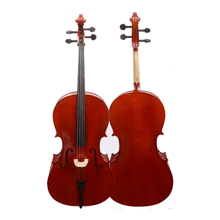 New 3/4 Size Handcrafted Natural High Quality Wooden Cello