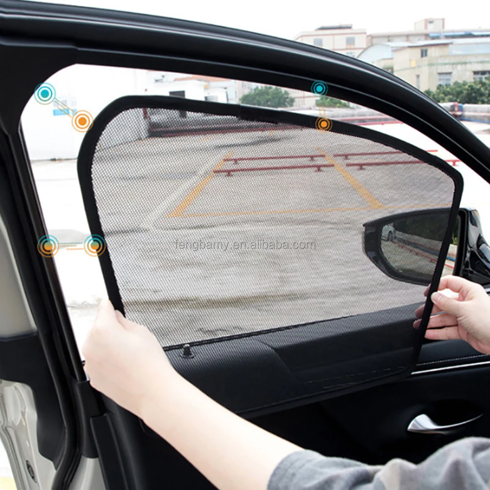 Magnetic Car Curtains Window Sun Shade For Toyota Landcruier/Corolla/Camry /Estima/SIENNA/RAV4/NOAH/VIOS/MARK X ZIO Car Curtain