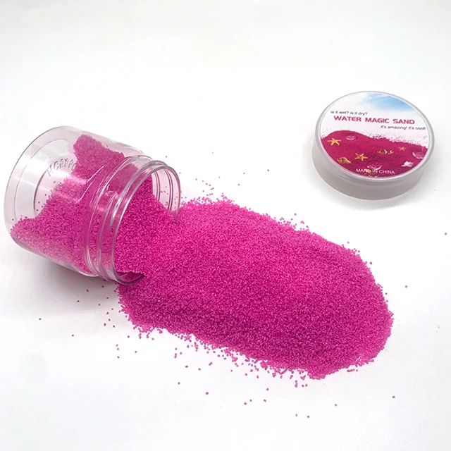 Wholesale Custom Eco-friendly DIY Water Non Wet Air Dry Clay Sand Hydrophobic Magic Play Dough Beach Sand for Kids