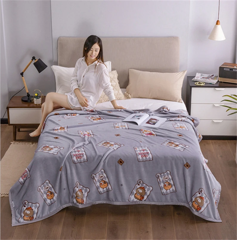 
the popular bedroom breathable alternative blanket nordic students cold blanket 