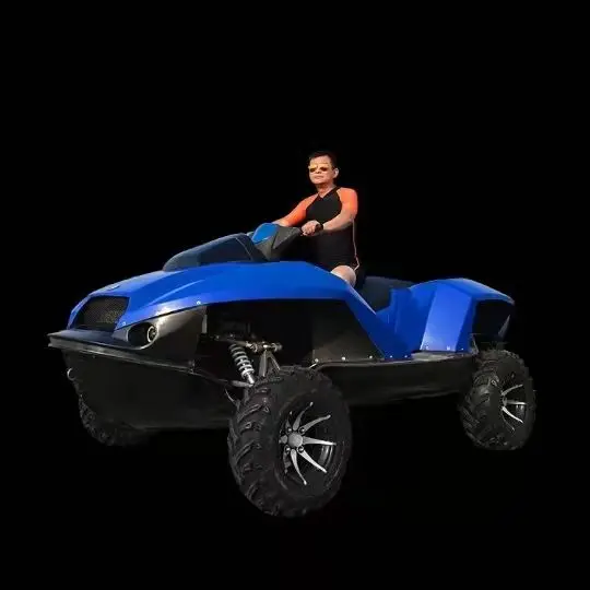 New Design Amphibious Motor Boat High Speed Quad Jet Ski Watercraft With 1 Seats