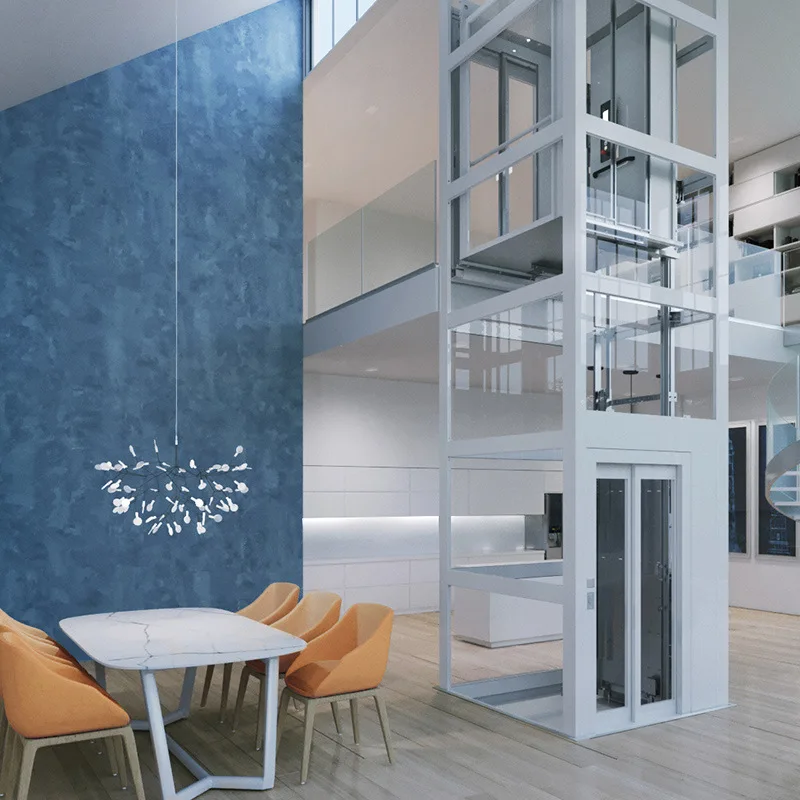 Small Hydraulic 2-4 Floors house use Residential Villa Home Elevator Lift