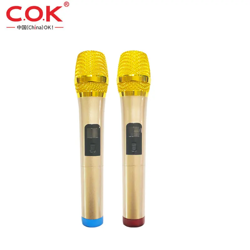 High Quality studio equipment  Universal Receiver Stage Karaoke UHF Wireless Microphone