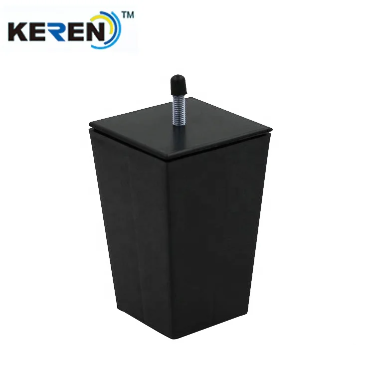 Высокое качество пользовательской формы увеличивают пластиковые квадратные ноги дивана для мебели