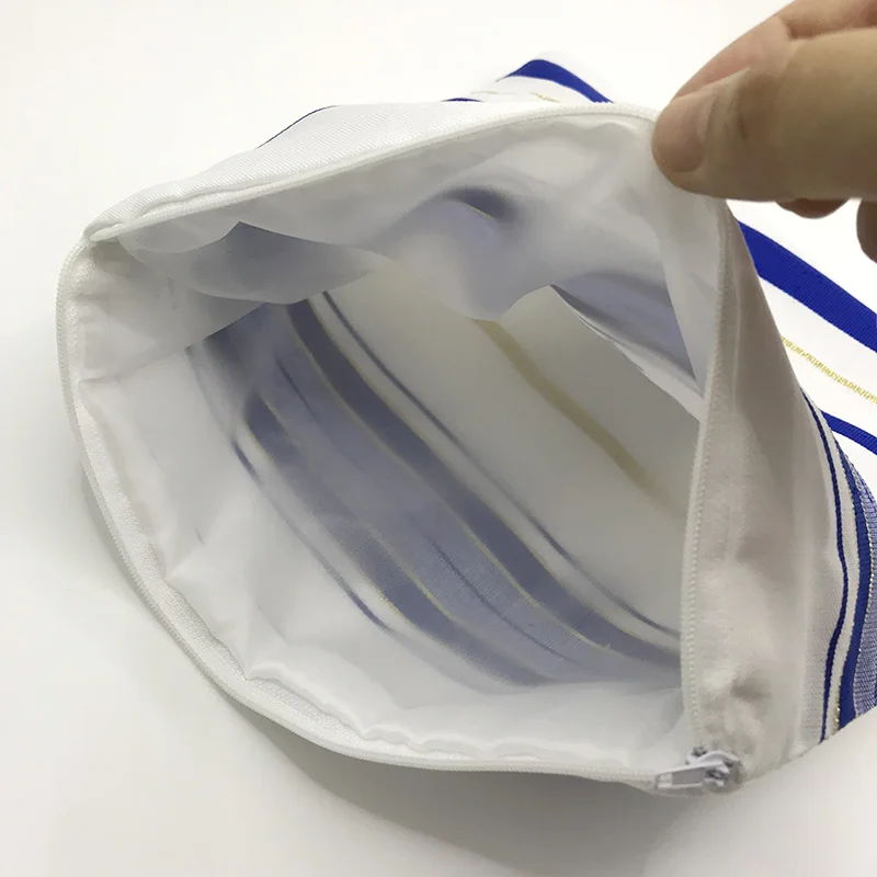 Jewish Bag for Tallit/Tallis/Prayer Shawl Embroidered Bag Judaic Tefillin Bag (Only a Storage Bag )(10.24x 10.24 Inch)