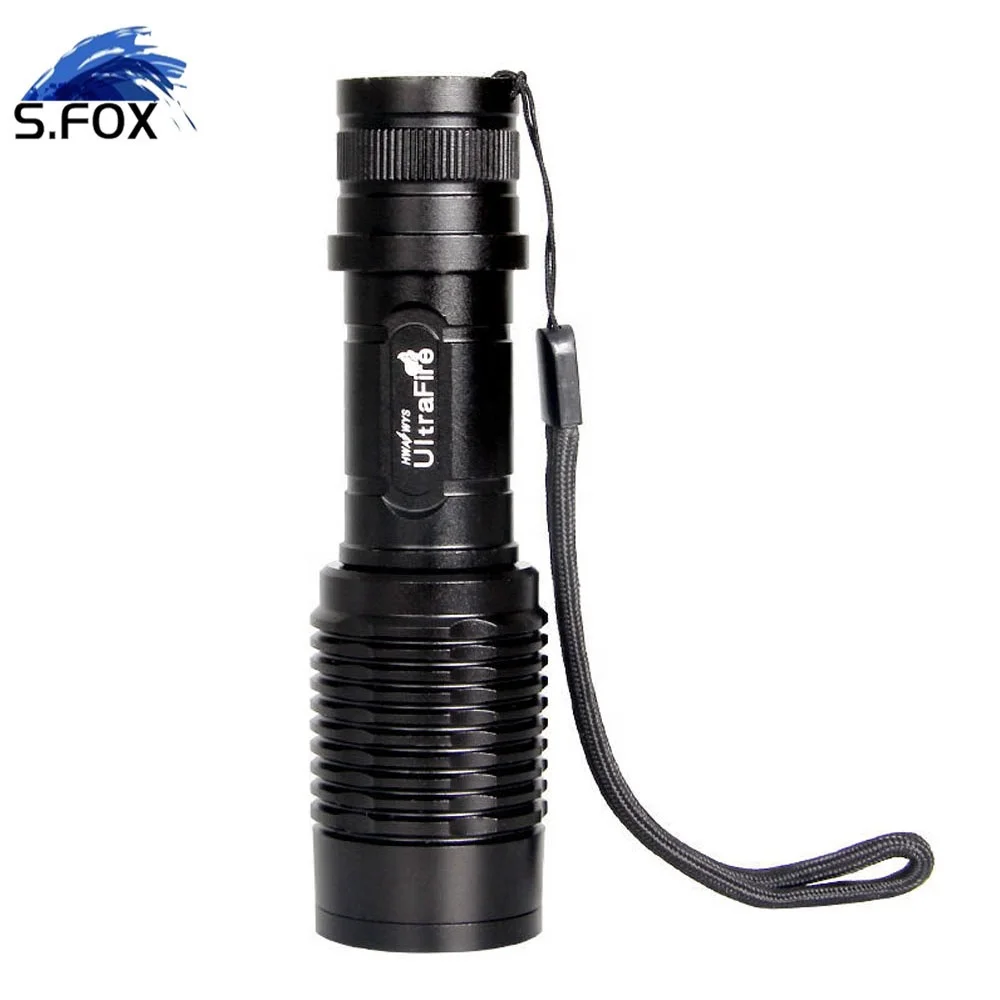Best Quality DEC Cheap Price T6 2000LM Zooming Led Flashlight