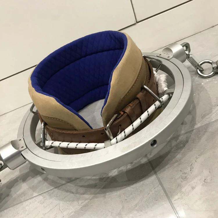 Sanhong Wholesale Trampoline Acrobatics Diving Events 360 Degree Gymnastics Protect Waist Belt Twisting Spotting Ring