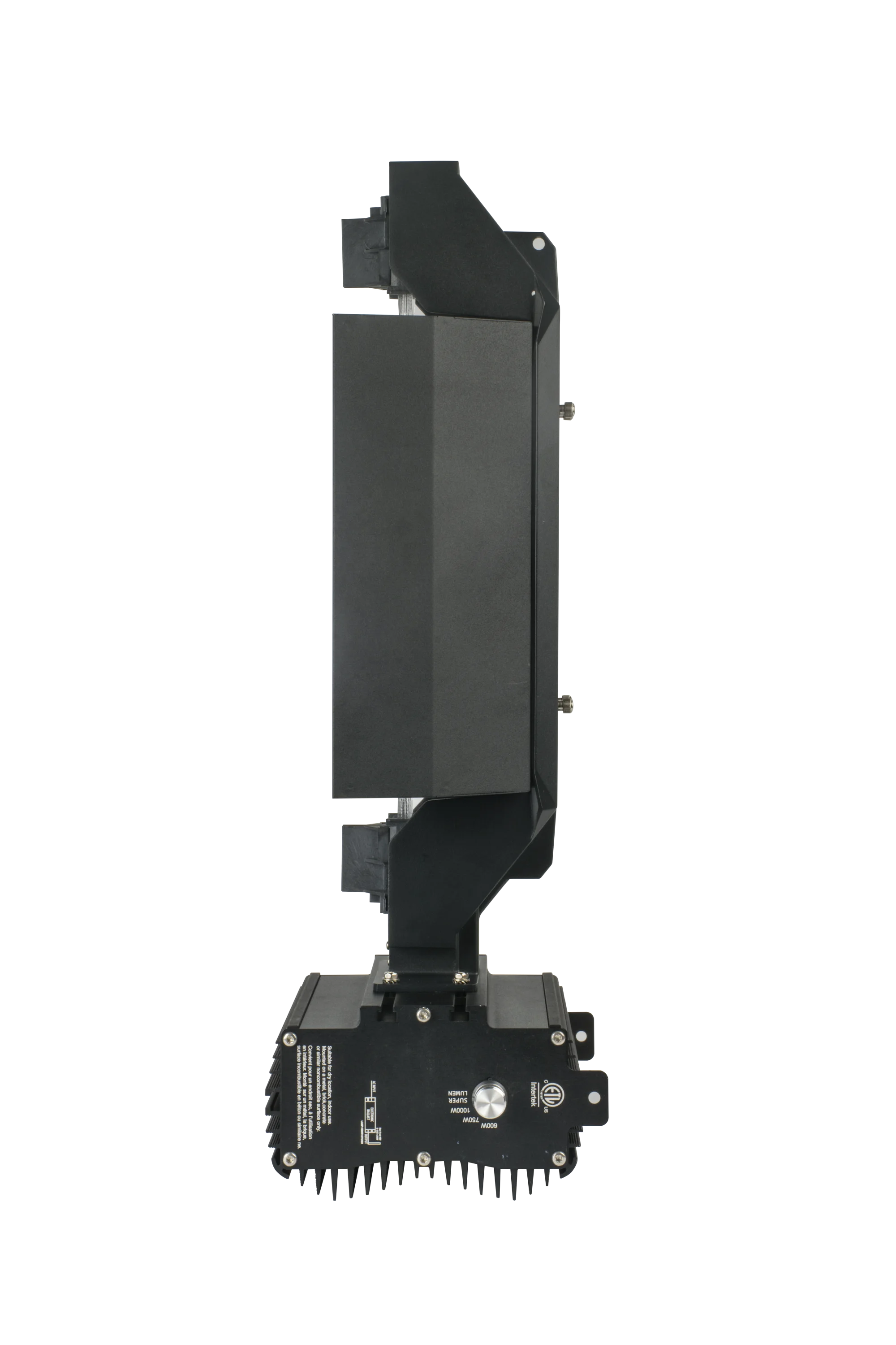 Longood ETL listed hydroponics lighting 240V 277V 347V 400V 95% reflective aluminium ALANOD 1000w de double ended hps grow light