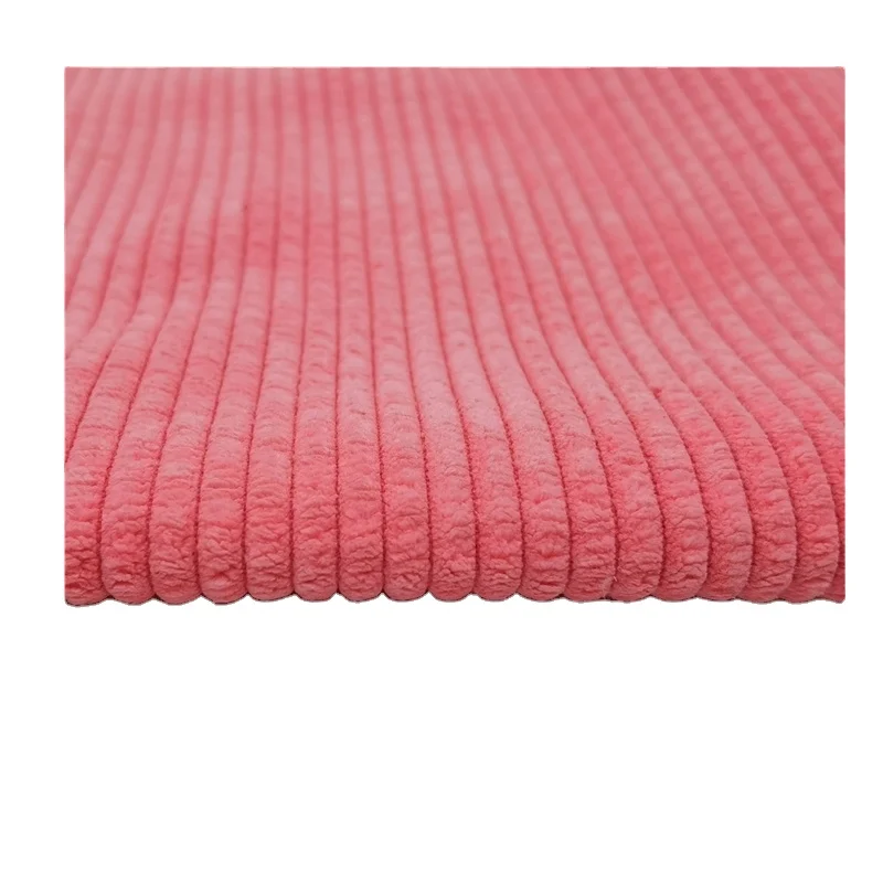 Manufactures 6 wales 90%polyester 8%nylon 2%spandex  elasticity corduroy for pants dresses coats hometextiles