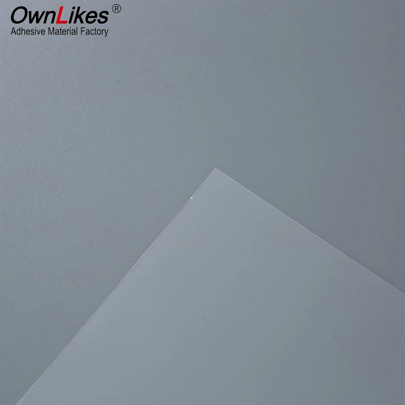Ownlikes 2023 Best Quality Inkjet Sticker Paper 60mic 75mic White BOPP Self Adhesive Acrylic Adhesive Single Side Jumbo Rolls