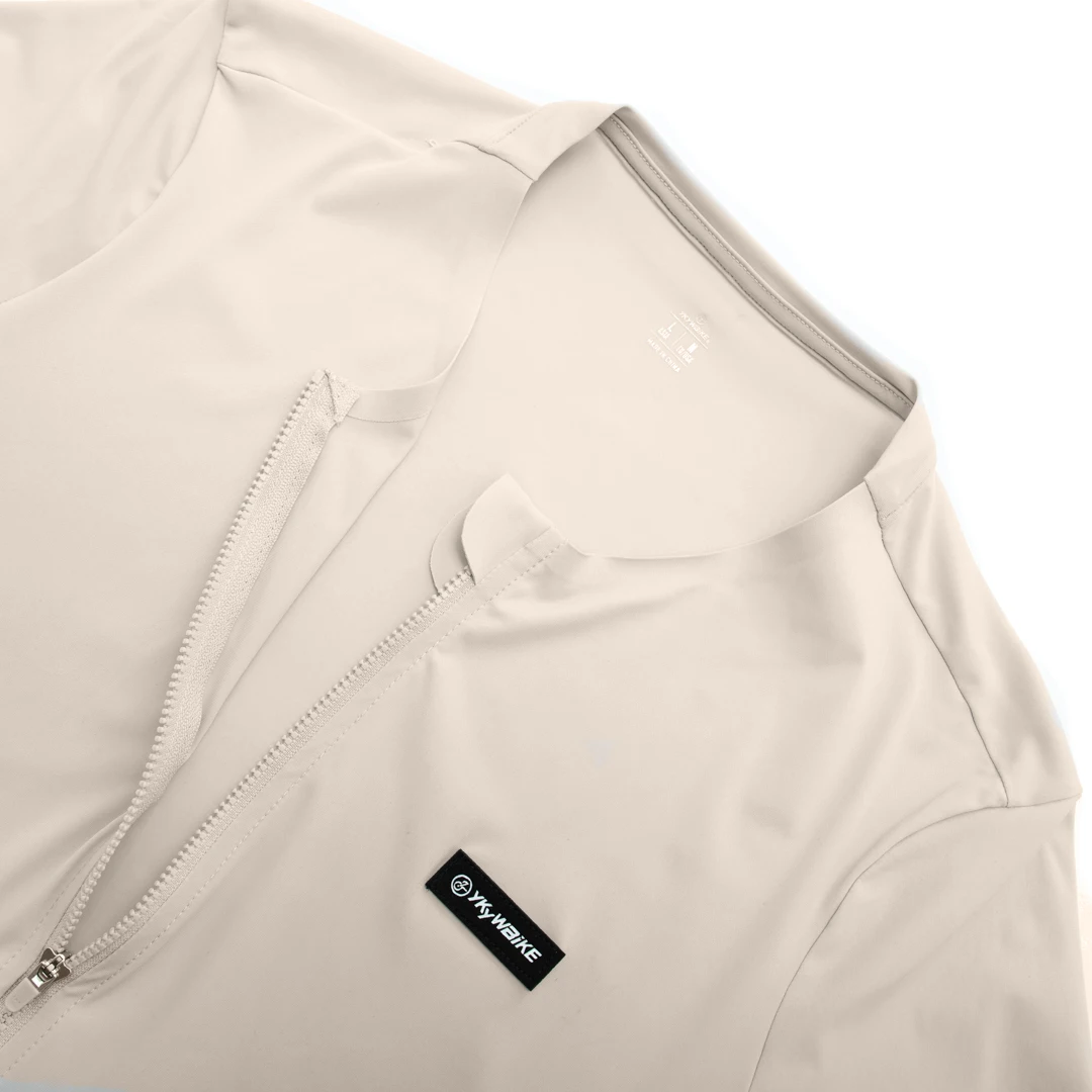 YKYWBIKE Pro Summer Cycling Clothing MTB Racing Bicycle Clothes YKK Zipper New Coldback Fabric UPF Cycling Set Bike Jersey Set