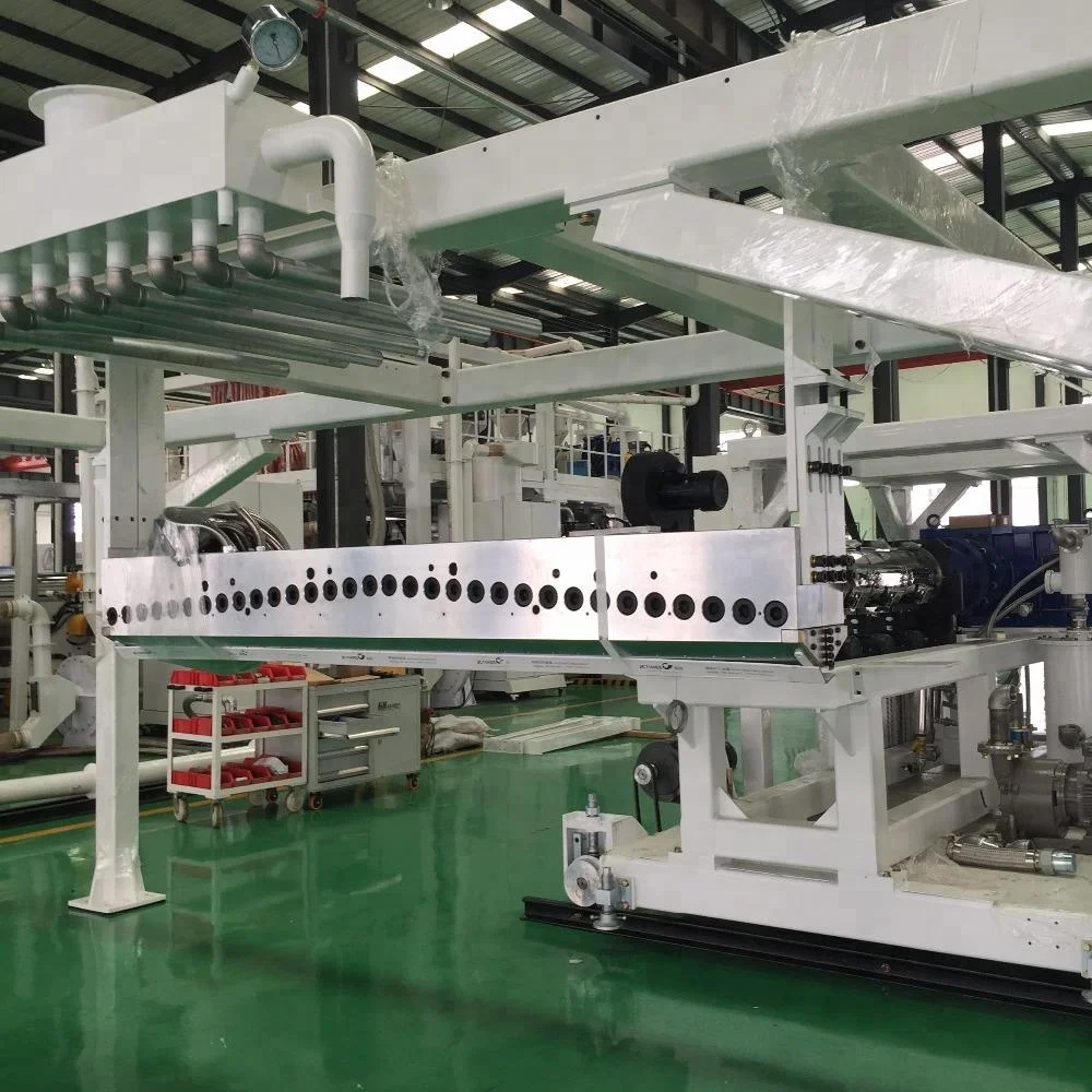 five layers PE Stretch film machine with single screw extruder for industrial packaging cast film line for jumbo design