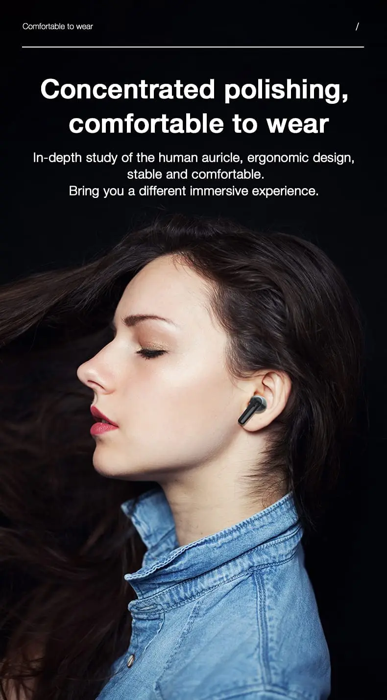 Original Lenovo LP40 wireless headset noise reduction HIFI Sound Low-latency gaming headsets wireless sport earphone