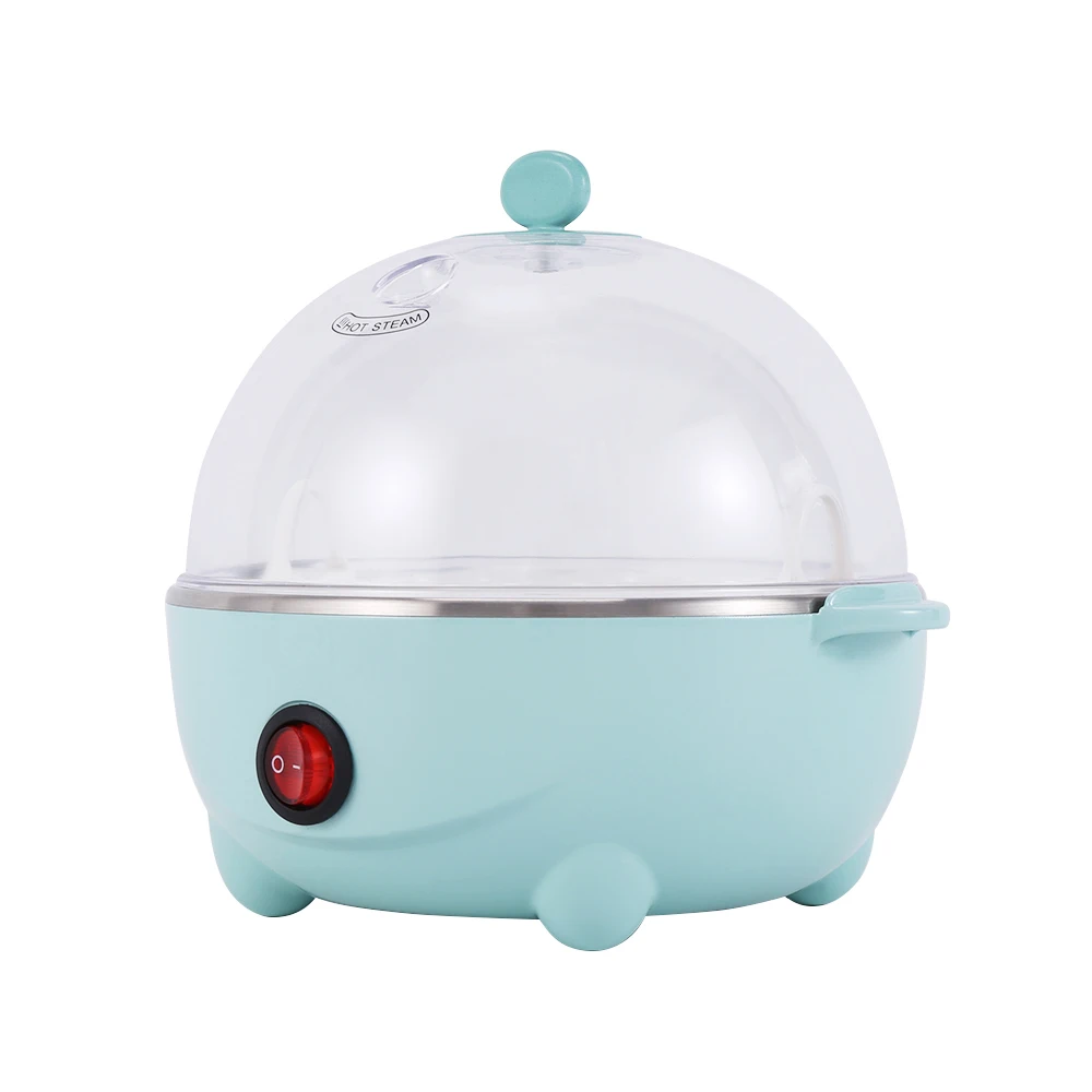 Automatic Large Hard Boiled Egg Cooker Boiler Stainless Steel 7 Capacity Egg Steamer