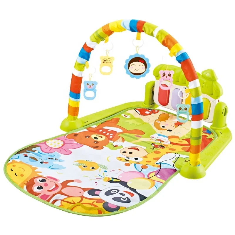 cheap price Pedal Piano 0-12 Months Body Building Instrument Newborn Baby Music Game Blanket Toy Game Pad Ringing Bell Baby Toys