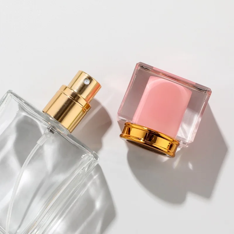 Квадратный флакон для духов, флакон для духов с распылителем