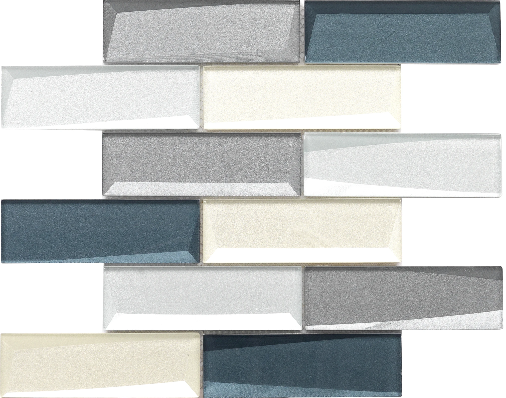 JBN New Design Glass mosaic tile for bathroom and kitchen wall decoration mosaic