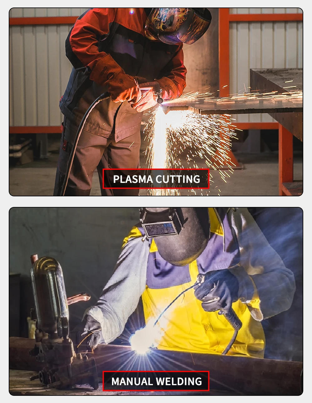 YOAO High Performance Cut-100 Igbt Energy Saving Plasma Cutter With Built in Air Compressor