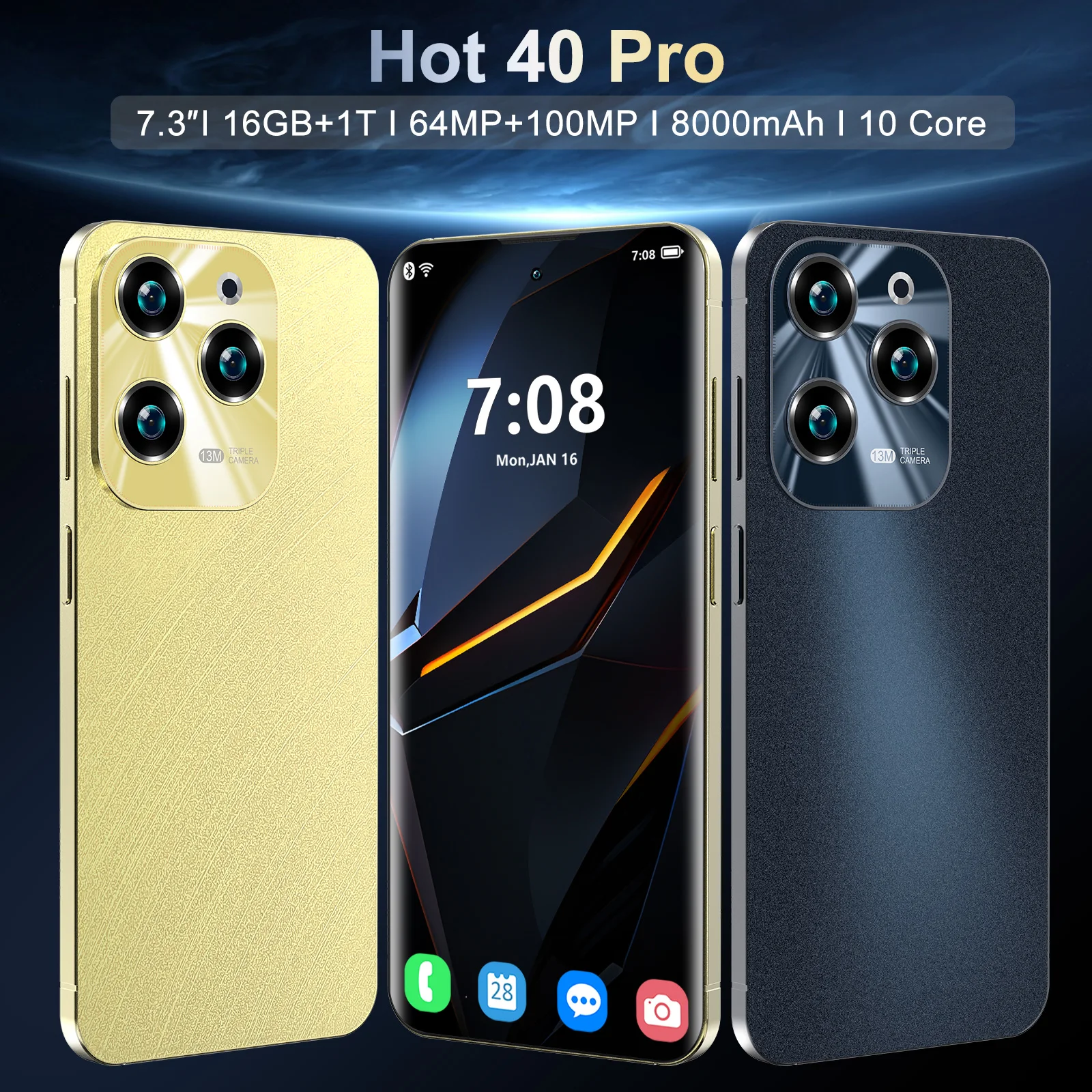 infinix h40 pro original one high quality dual sim cards cell phone Android 14 with high quality