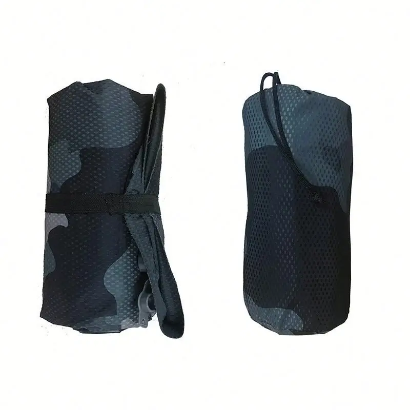 Ultralight Camp Mat Compact Camouflage Inflatable Sleeping Pad For Backpacking Tpu inflatable air mattress with pillow