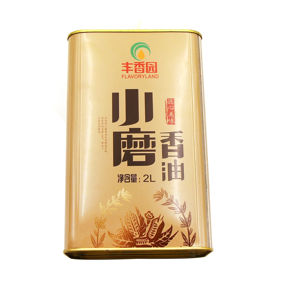 2L High Quality Sesame Oil for Seasoning Cooking Vegetables Salad Sesame Oil