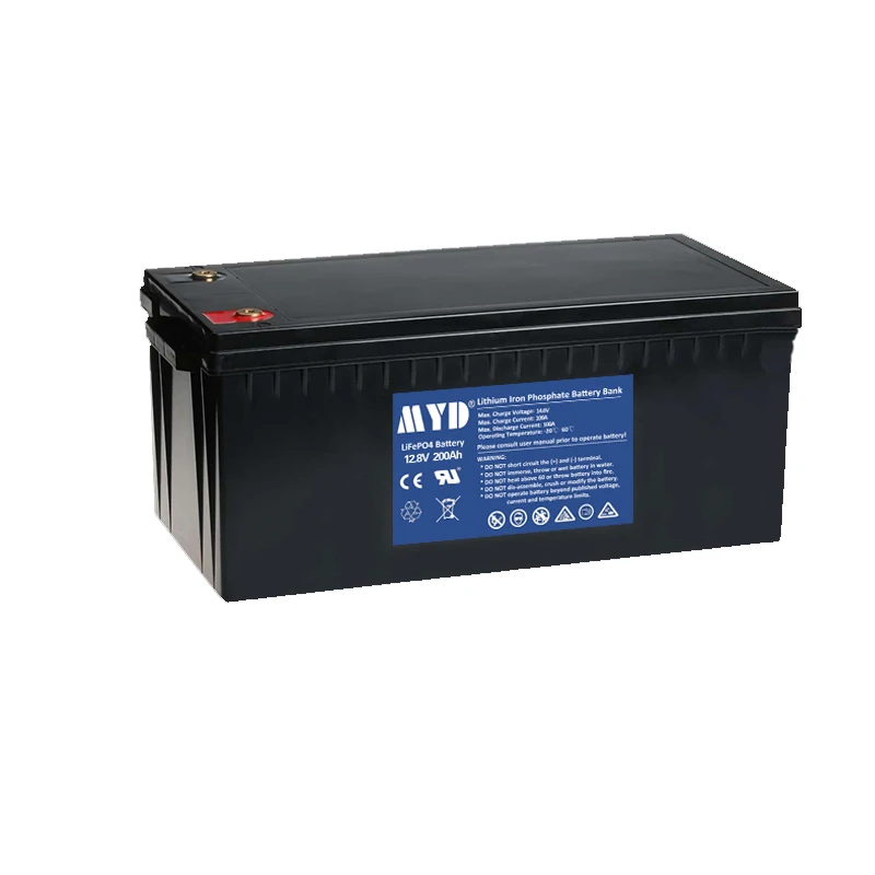 Новый аккумулирования энергии большой емкостью 12В 12,8 V 200Ah 4S34P lifepo4 аккумуляторные блоки солнечной батареи SLA Замена
